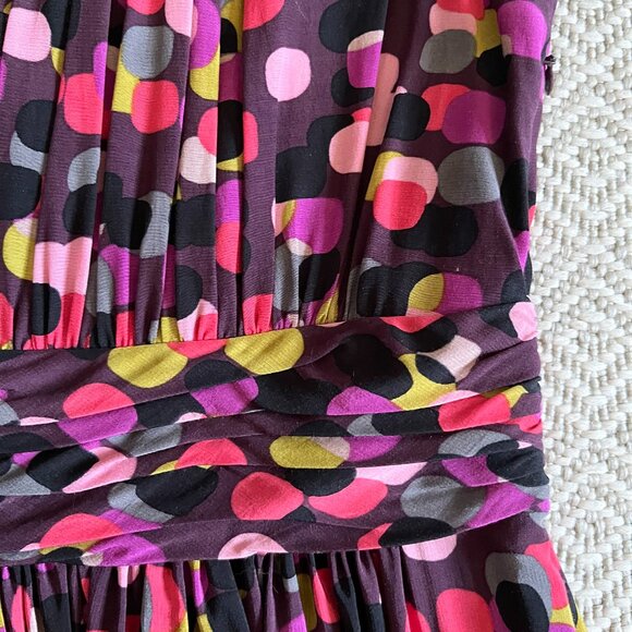 Boden plum confetti dress 6 - Picture 5 of 10